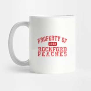 Property of the Rockford Peaches (A League of Their Own) (Red) Mug